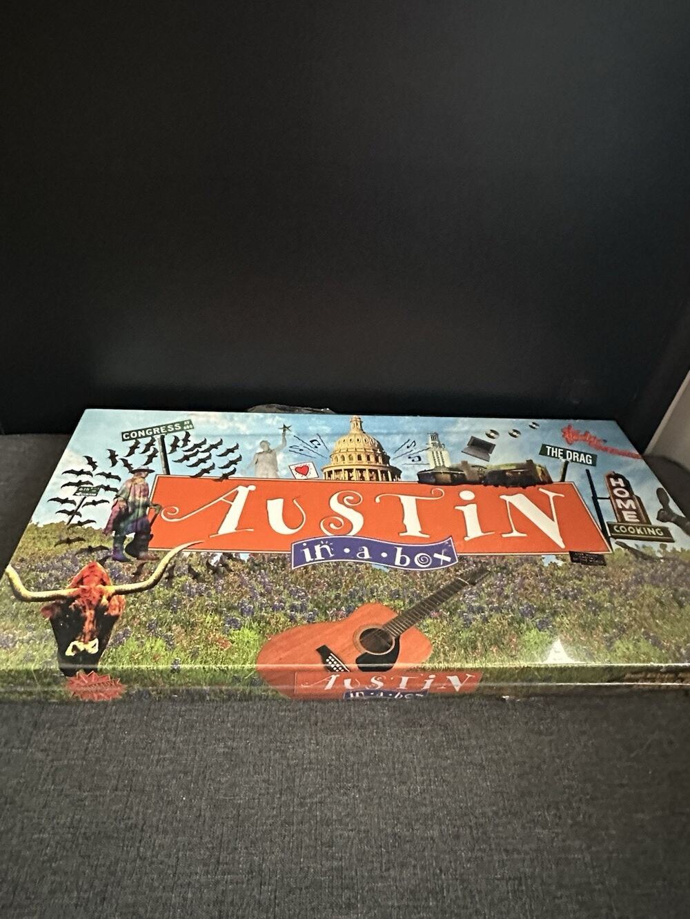 Austin In-A-Box Texas Real Estate Trading Board Game NEW SEALED Vintage
